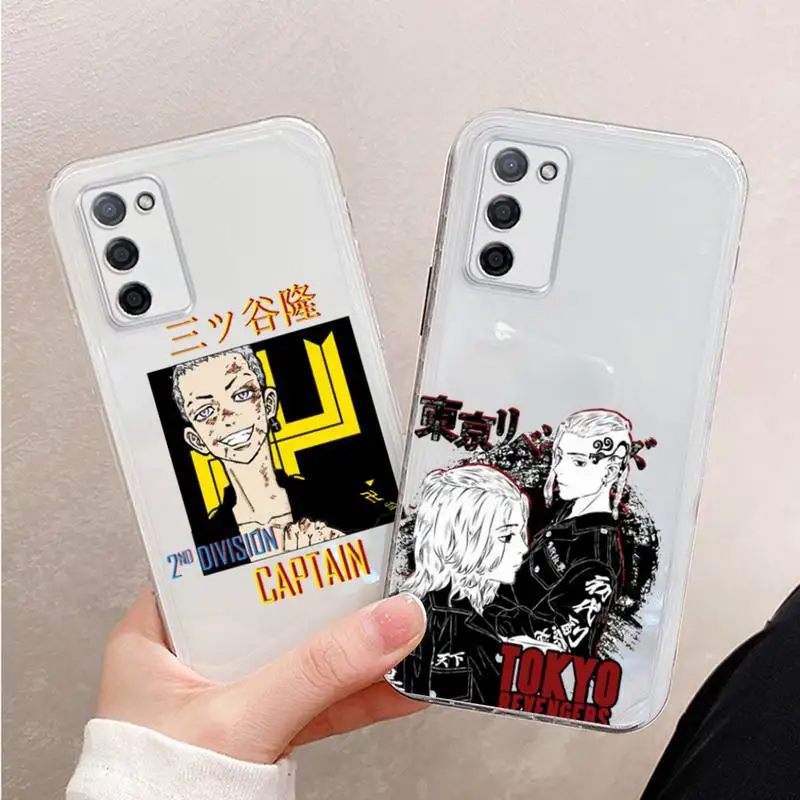

Tokyo Revengers Phone Case For Xiaomi Mi 11 Ultra Lite 10 Redmi Note 9 8 7 9a K30S K40 Pro Transparent Coque