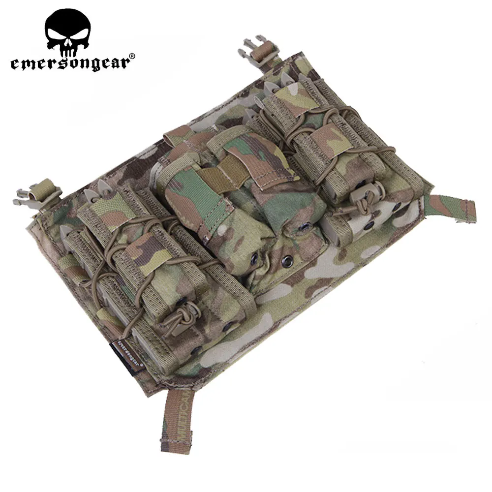 Emersongear Tactical Attacker Panel For 419 420 Vest Plate Carrier 5.56 Pistol Pouch Hunting Military Gear EM9335 - купить по