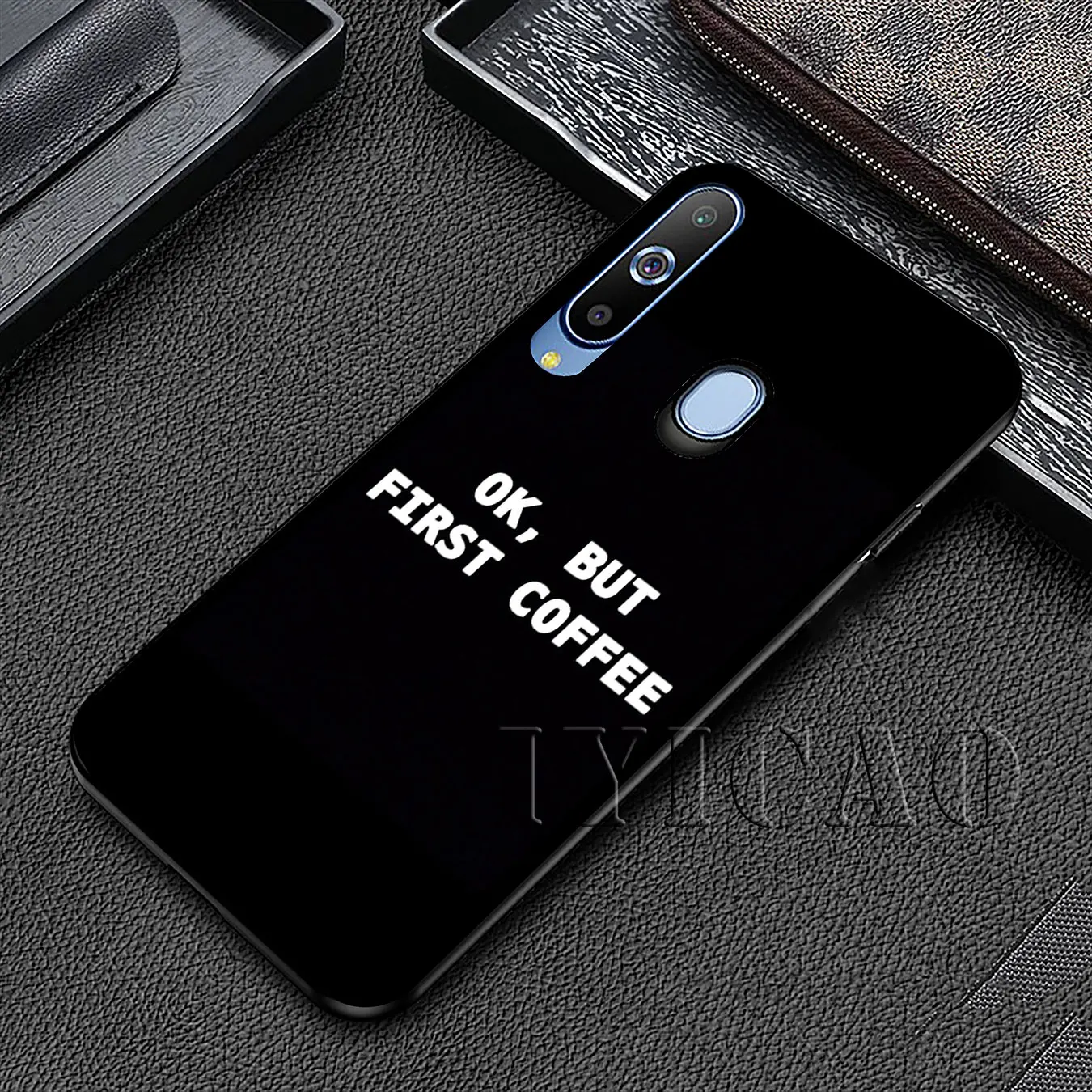 IYICAO book Time for coffee Cat Soft Silicone Case Samsung Galaxy A70 A60 A50 A40 A30 A20 A10 M10 M20 M30 M40 A20E Cover |