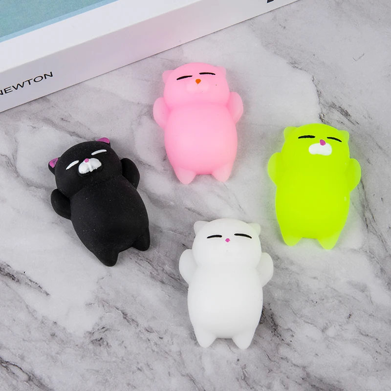 

Cute Cat Squeeze Healing Fun Kids Kawaii Toy Stress Reliever Decor fidget toys