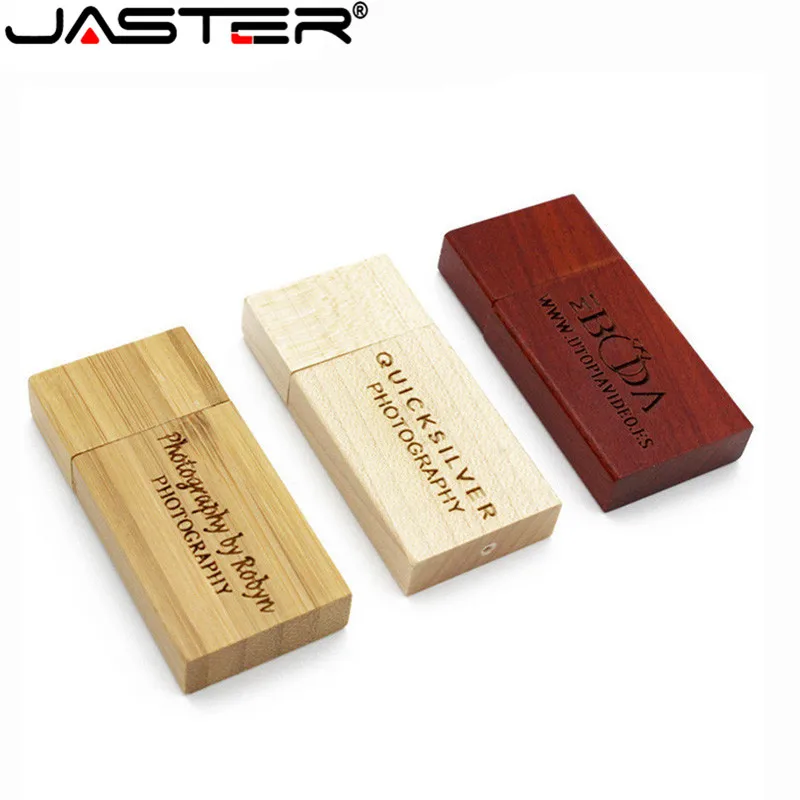 USB флеш накопитель JASTER деревянный 64/16/32 ГБ 4 Гб|u disk|32gb usbwooden usb |