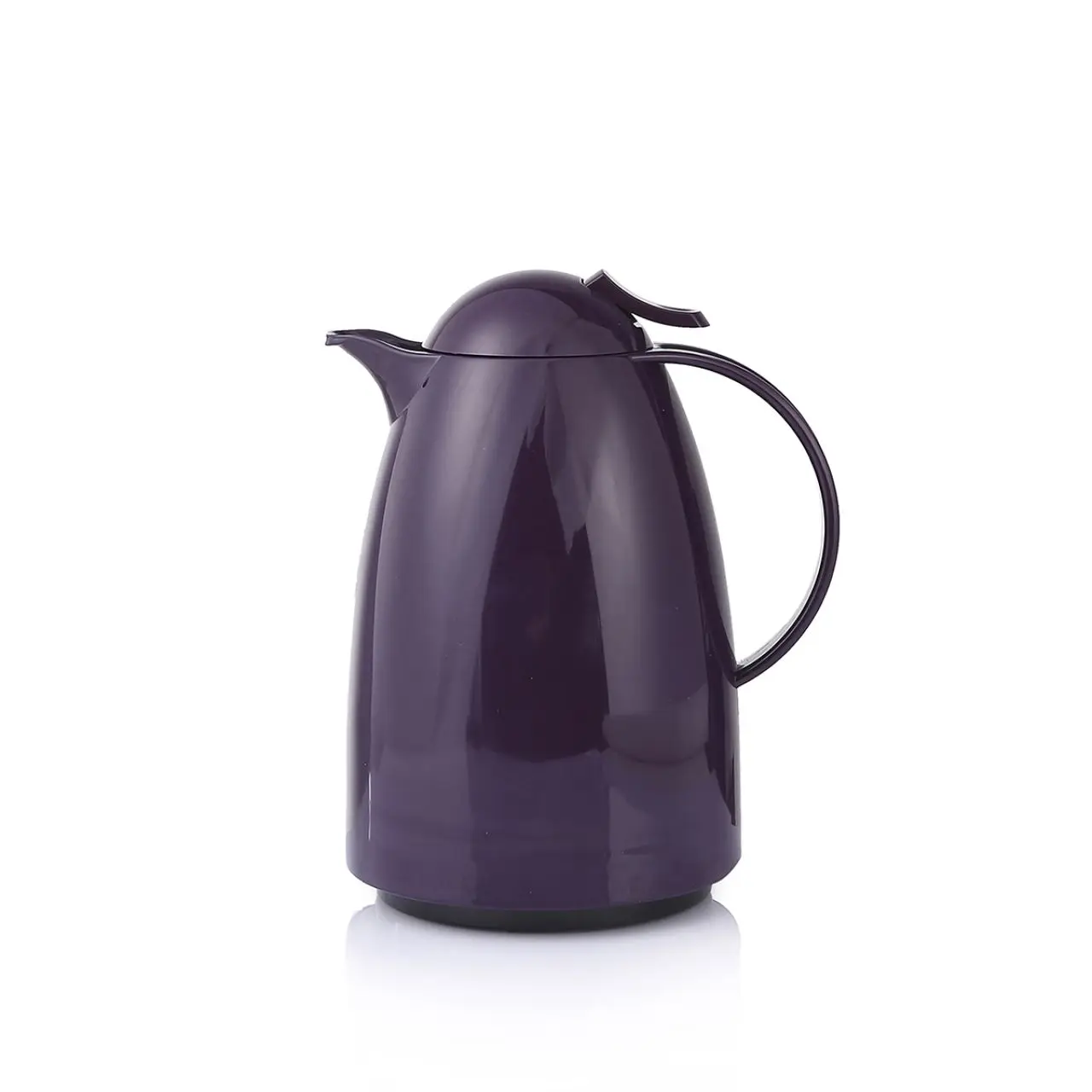 

1 LT мягкий фиолетовый внутри стеклянный термос