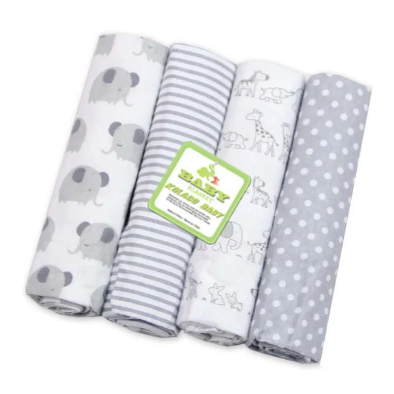 Муслиновые одеяла для новорожденных 4 шт./компл. хлопковые пеленки младенцев