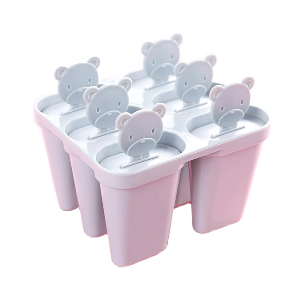 

6Pcs/Set Cell Ice Cream Pop DIY Frozen Mold Useful Kitchen Ice Cream Tool Popsicle Maker Lolly Mould Tray