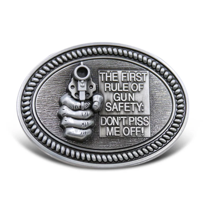 Мужская Ковбойская пряжка для ремня серебристая металлическая шириной 4 см