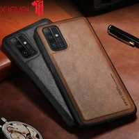 x level pu leather case for huawei honor 30 pro soft silicone edge shockproof back phone cover for huawei 30 pro plus