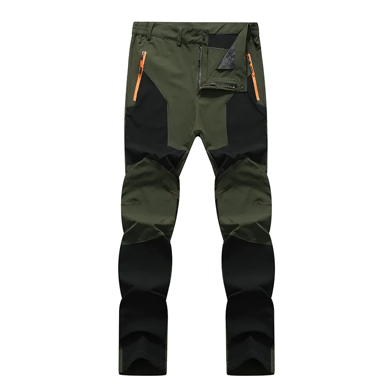 

New Elastic Tactical Pants Men's Windproof Waterproof and Hard-Wearing Breathable Quick-Drying Pants Stitching Climbing Pants