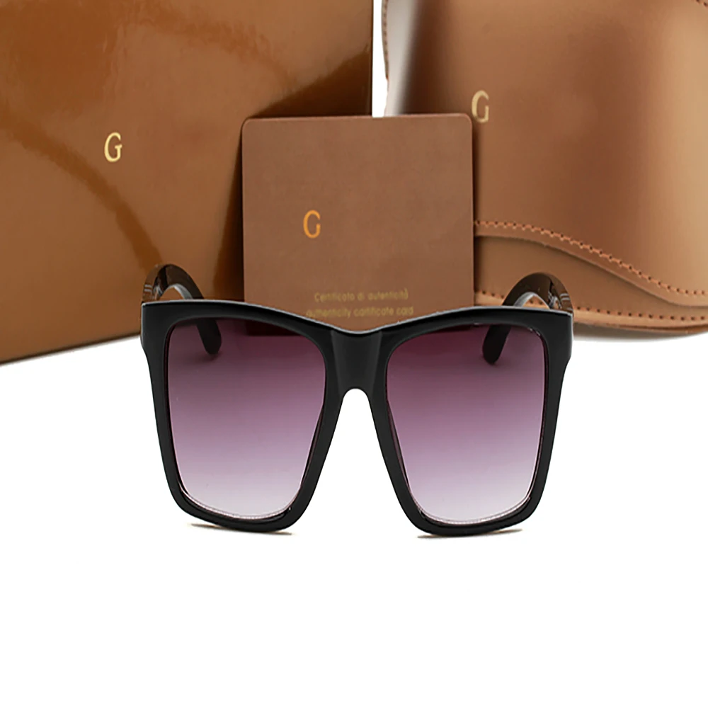 

2247 Oversize Square Sunglasses Women Luxury Brand Big Frame Women Sun Glasses Black Fashion Gradient Female Glasses Oculos