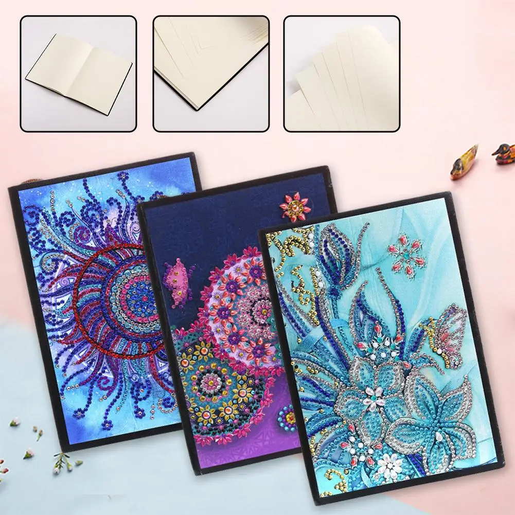 Цветочным принтом в стиле сделай сам алмазная живопись Тетрадь чехол особой