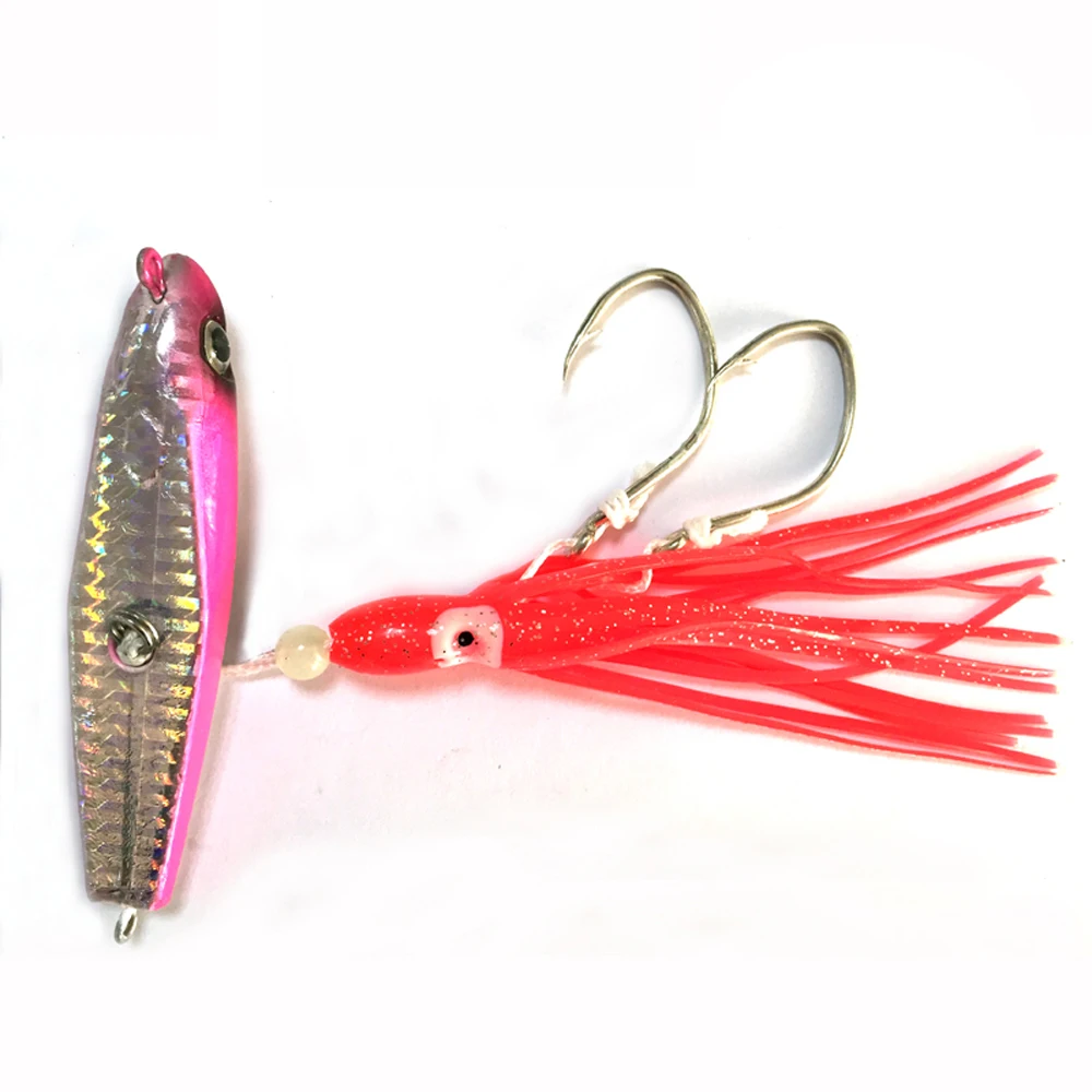 Горячая Распродажа приманка со свинцовым рыболовная с тройными крючками и