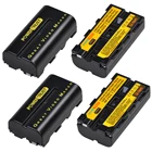 PowerTrust 7,2 V 2800 мАч, NP-F570 NP-F550 светодиодный видео светильник Батарея для Светодиодная лампа для видеосъемки Yongnuo Viltrox YN300 III YN-300 III батареи NP-F750 F530