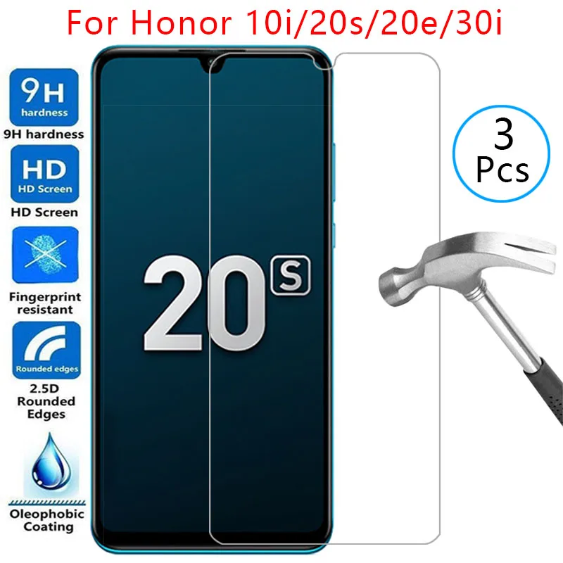 

protective tempered glass for honor 10i 20s 20e 30i screen protector on honor20s honor30i honer 20 s e s20 10 30 i i10 i30 film