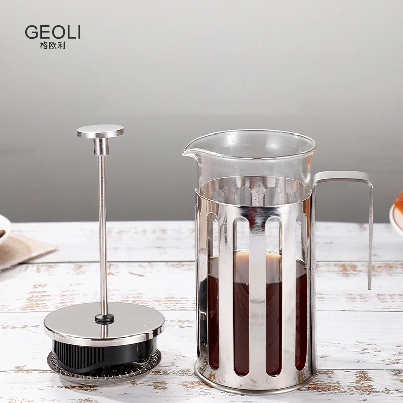 Фильтр для кофе во французском прессе чайник чайница Кофеварка из нержавеющей