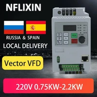 1 5kw 2 2kw 220v frequency converter variable frequency drive inverter for motor speed control