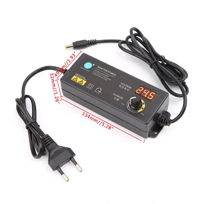 2020 Новый Регулируемый адаптер питания с напряжением цифровой экран дисплея 3в 12в