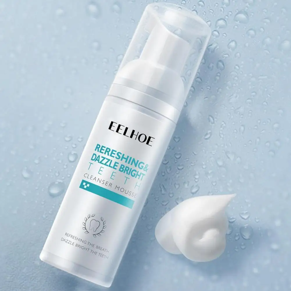 

Oral Care Tooth Whitening Bleach Oral Hygiene Mousse Product Stain Toothpaste Foam Plaque Mouth Removes Cleaning Remove Sta N8H1