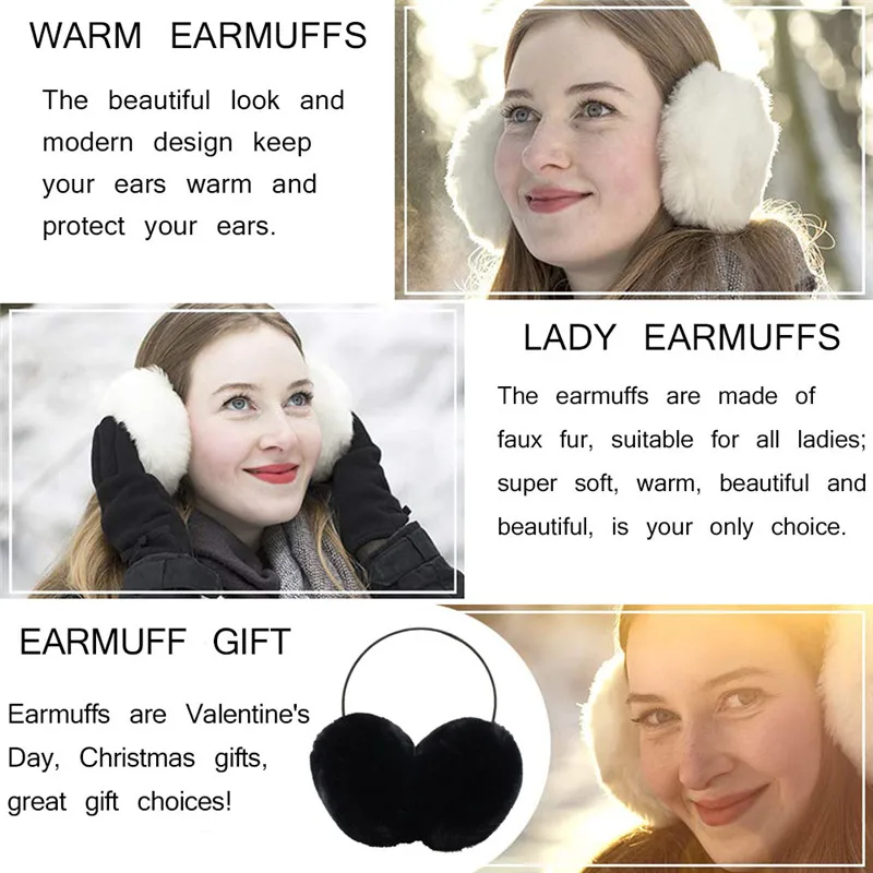 Женские зимние милые теплые мягкие наушники современные модные многоцветные |