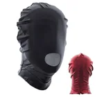 БДСМ секс слепые полные маски раб маска проигрыватель из латекса слюнятые женские товары для пар эротический вырез для косплея флирт секс-игрушки