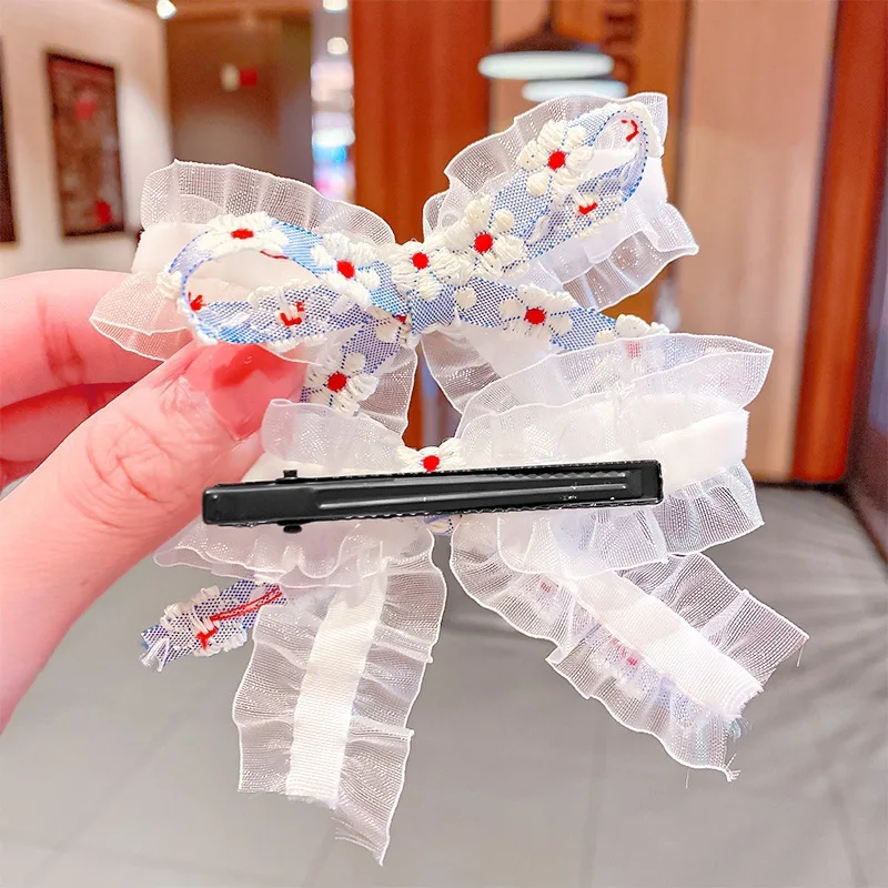 

1Set Girls Cute Plaid Print Fruit Hairpins For Kids Children Sweet Rubber Band Hair Clip Barrettes Fashion Bow Hair Accessories
