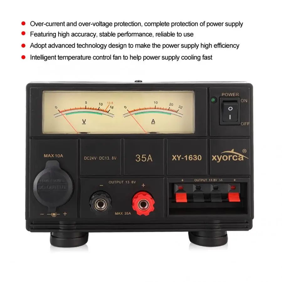 Морской лодка Регулируемый источник питания стабилизированный DC стабилизатор 35A