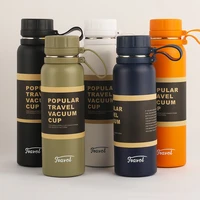 1100ml850ml650ml double stainless steel sport vacuum flask outdoor climbing fitness thermal bottle coffee tea insulation cup