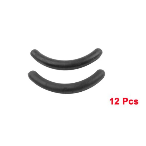 12 шт. черный резиновый инструмент для макияжа ресницы бигуди Сменные прокладки