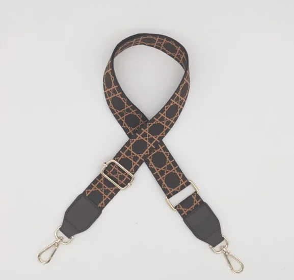 Аксессуары для сумок HJKL тканевый широкий рюкзак с цепочкой черный холщовый