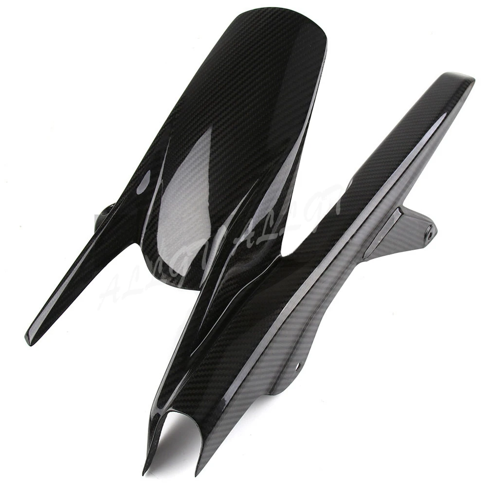 

Motorcycle Pre-Preg Carbon Fiber Rear Hugger Cover For Honda CB650R 2019+