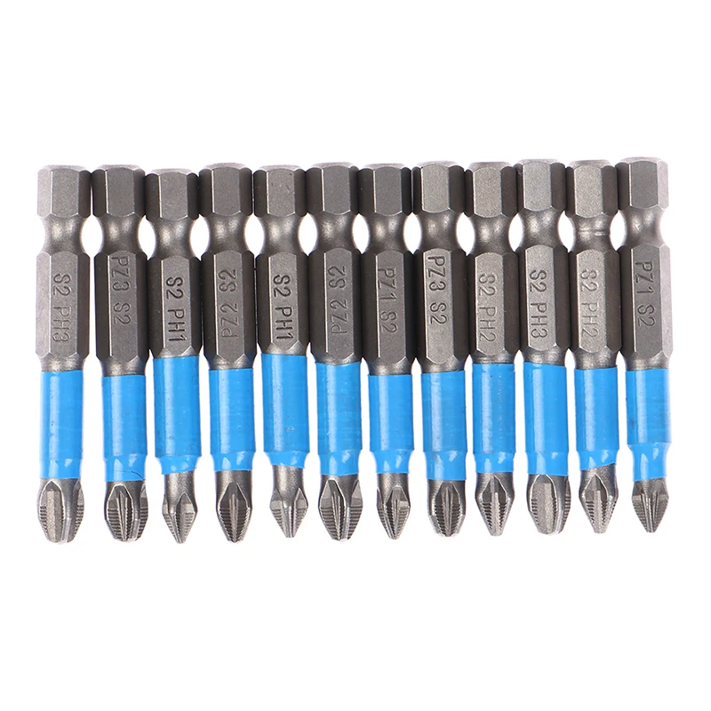 

12Pcs Anti Non-slip Screwdriver Bit Set Screwdriver Magnetic Electric Impact