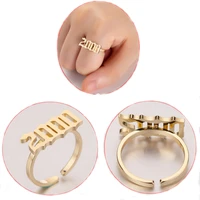 1980 1981 1982 1999 2000 2001 vintage number rings for women adjustable digital year ring stainless steel jewelry gift wholesale