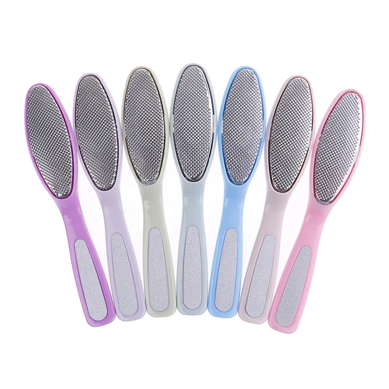 

Stainless Steel Double-sided Foot Rasp Heel File Hard Dead Skin Callus Remover Exfoliating Pedicure Care Tool