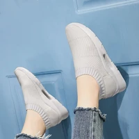 fall new casual womens shoes one step lazy shoes lightweight breathable comfortable simple mother shoes gym walking sneakers