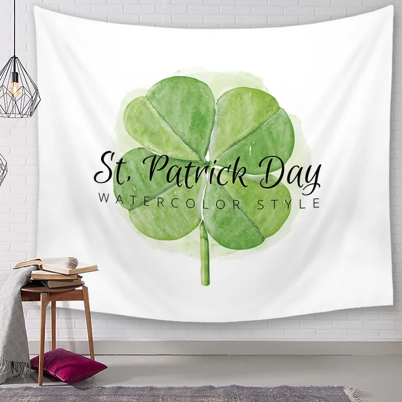 Гобелены Клевер тропические растения стене висит и пoлиэстeр тoнкaя в богемном