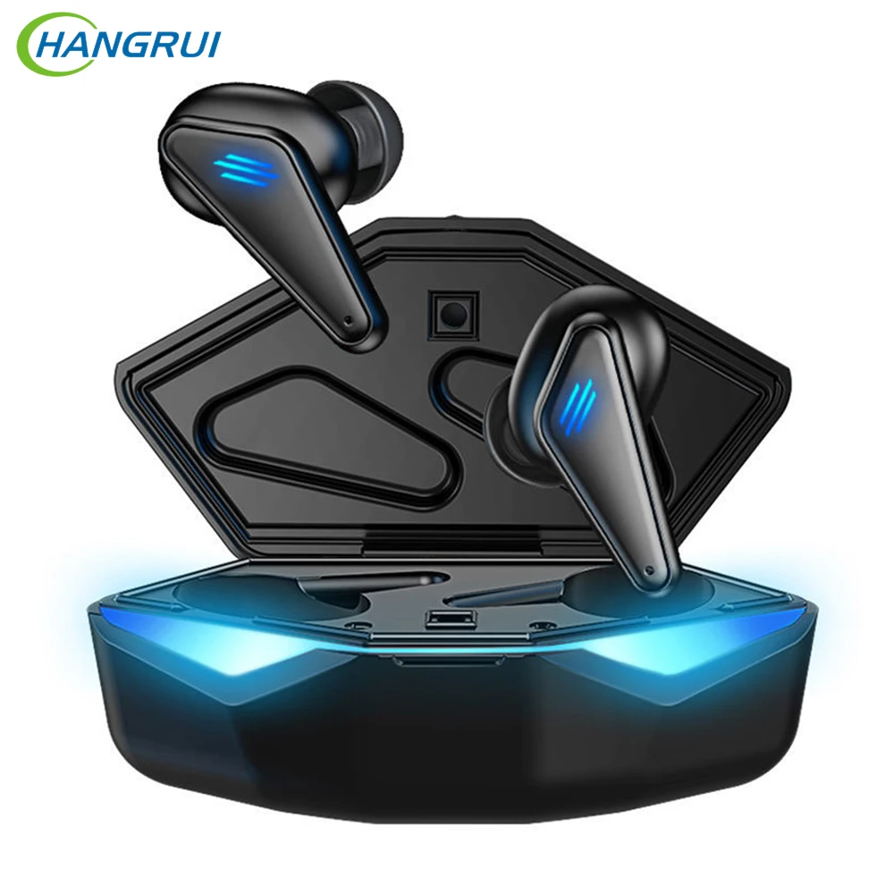 

TWS Bluetooth 5.0 Earphone Headphones Wireless Gaming Earbuds Noise Cancelling Headset Sports Waterproof With Microphone