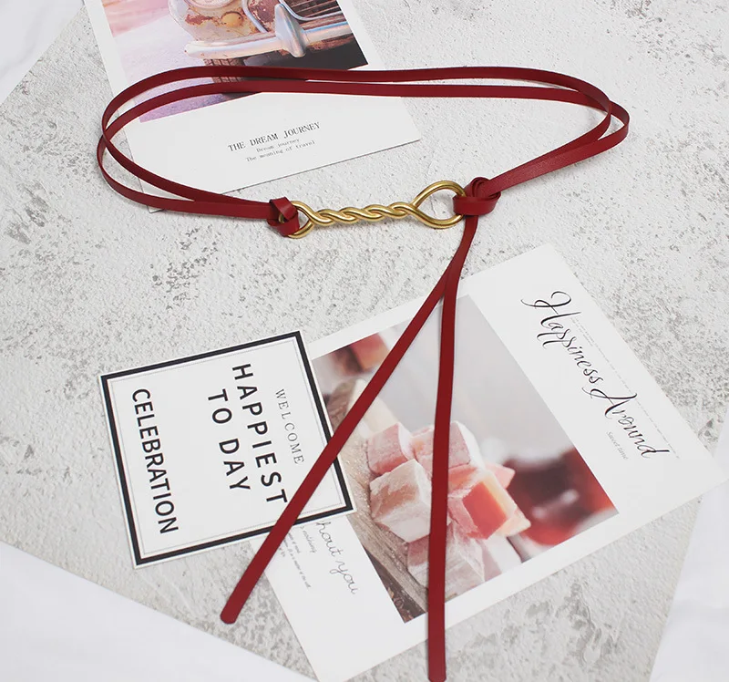 

Industry Metallic Belt Women's Fashionable Personalized Insect Belt Decorative Suit Jacket Waist Seal Outer Wear Cool Ins Style