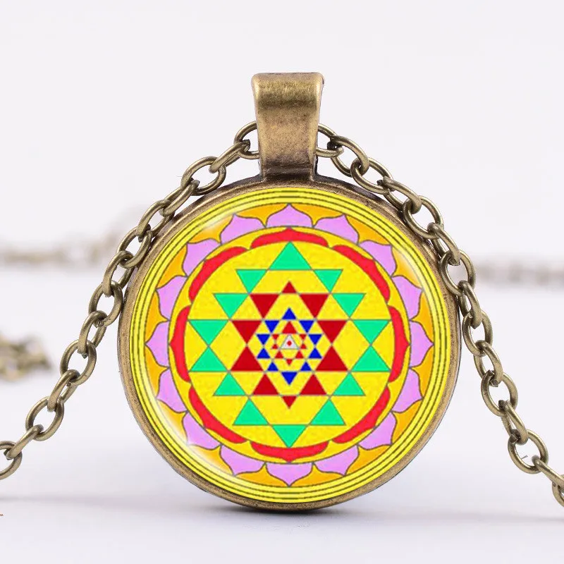 

New Holy Sri Lanka Art Photo Cabochon Glass Pendant Necklace Jewelry Accessories for Women's Men's Fashion Friendship Gifts