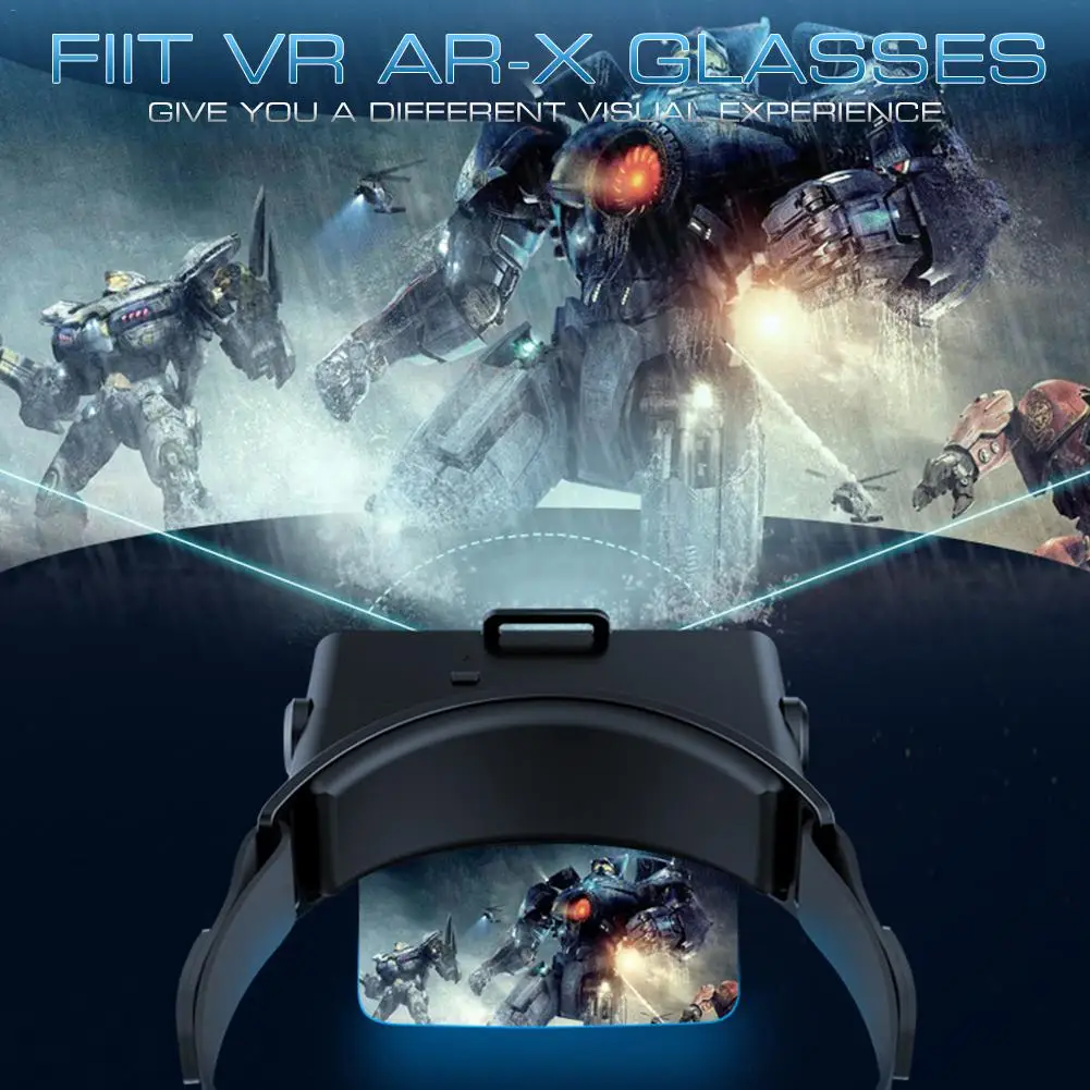 Очки виртуальной реальности 3D VR наушники очки картонные гарнитуры для 4 7 6 3