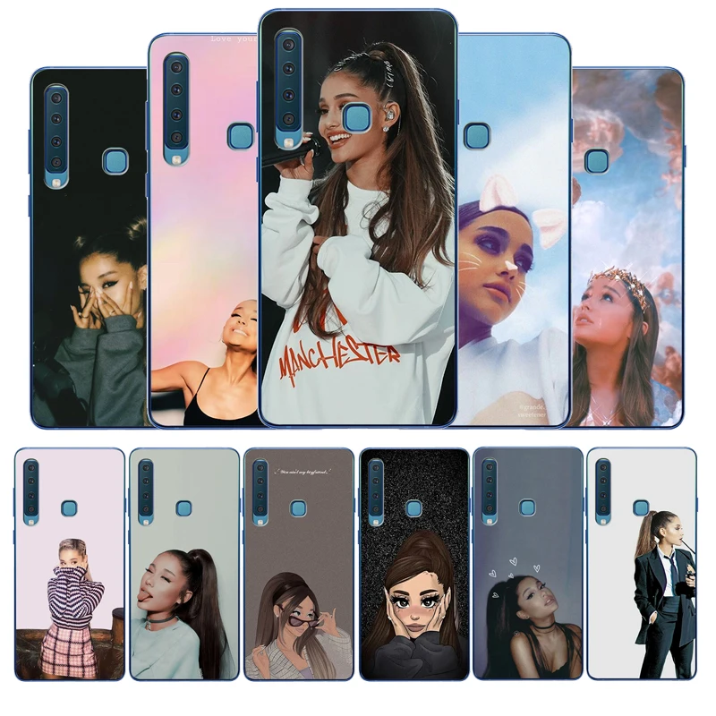 Мягкий силиконовый чехол Ariana Grande из ТПУ для Samsung Galaxy A5 A6 A7 A8 Plus A9 A10 A20 A30 A40 A50 A70 |