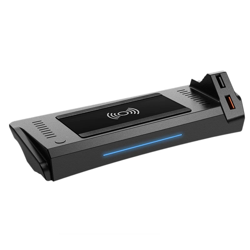 

15 Вт Быстрая автомобильная Беспроводная зарядка QI для-A4 A5 2017-2021 держатель для телефона