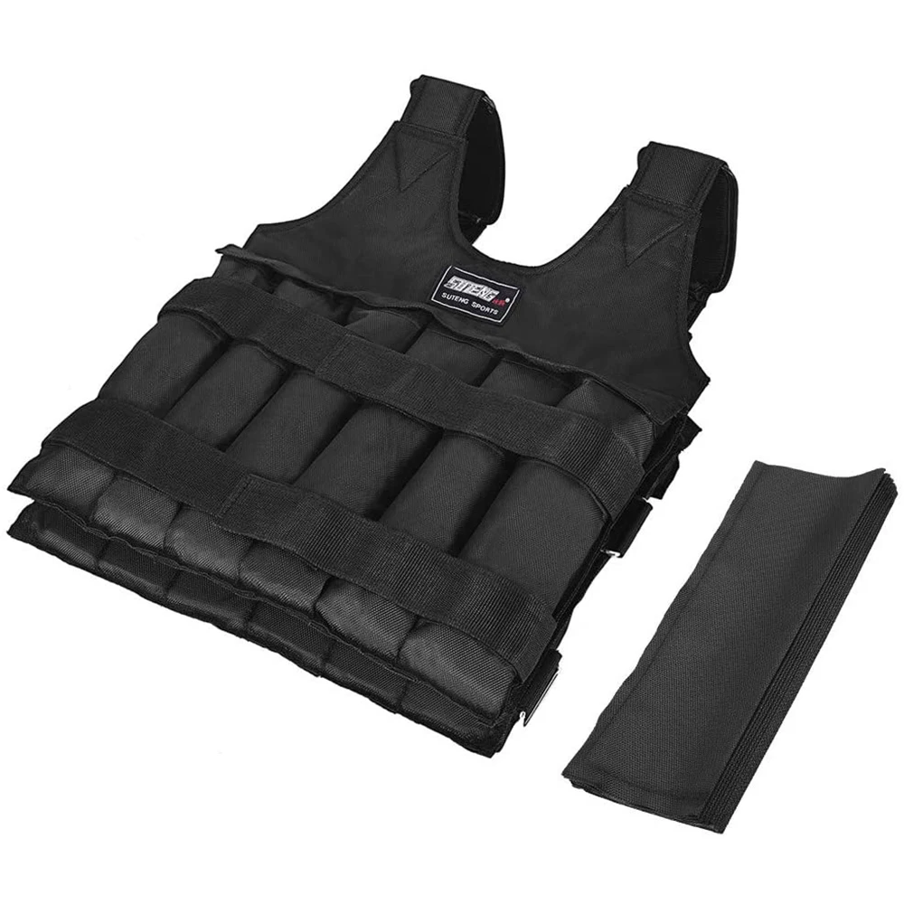 Жилет FDBRO для тренировок фитнеса тренажерного зала бега бокса Регулируемый жилет