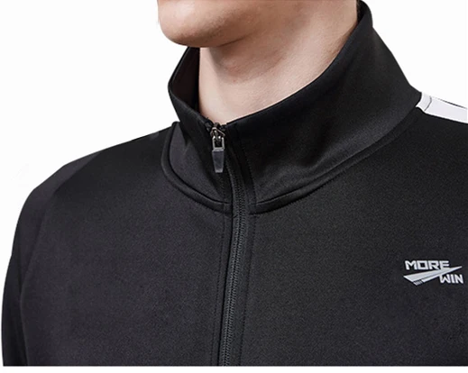 Мужская спортивная куртка Willarde осенняя на молнии с воротником-стойкой и длинным