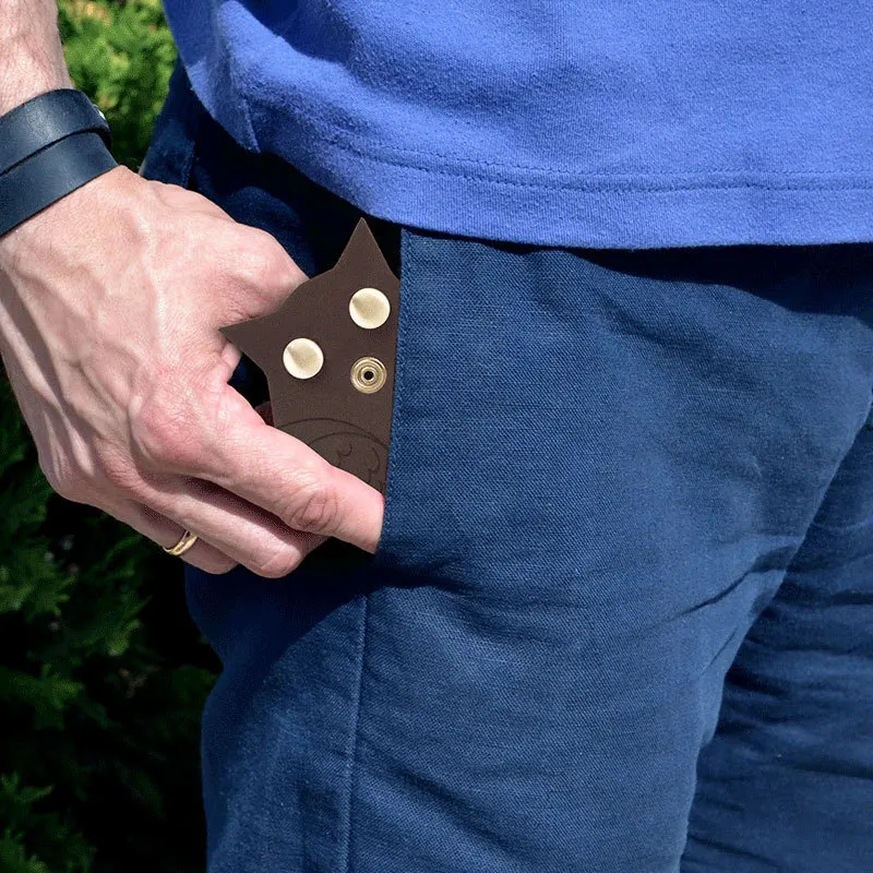 Держатель кабеля для наушников кожаный креативный защитный чехол передачи