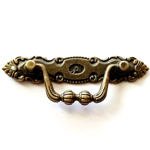 10pcs 10.5cm Antique Bronze Handle Classic Europe Style Metal Wholesale Furniture Wooden Drawer Closet Cupboard Door Case Fix | Мебель