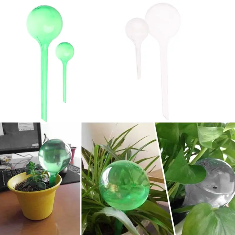 

J2HA Self-Watering System Imitation Glass Plant Waterer Automatic Device Ball Drip