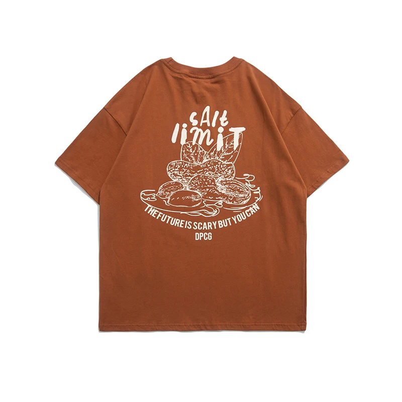 

2021 New Summer Men's T-shirt Unisex Women's Boyfriend Style Oversize Tees Short Sleeve College High Streetwear Casual Hip Hop