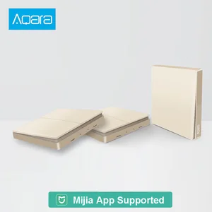 Aqara Smart светильник Remote Control Switch Золотая версия ZigBee беспроводной ключ настенный переключатель для приложения Mijia