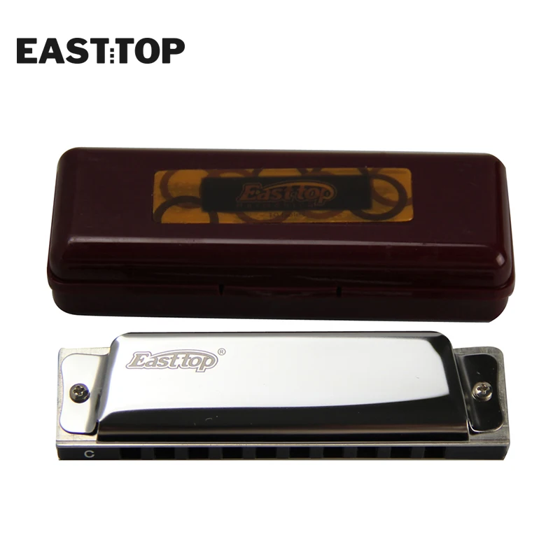 EASTTOP T10 гармоника с 10 отверстиями для рта начинающих|Губная гармошка| |