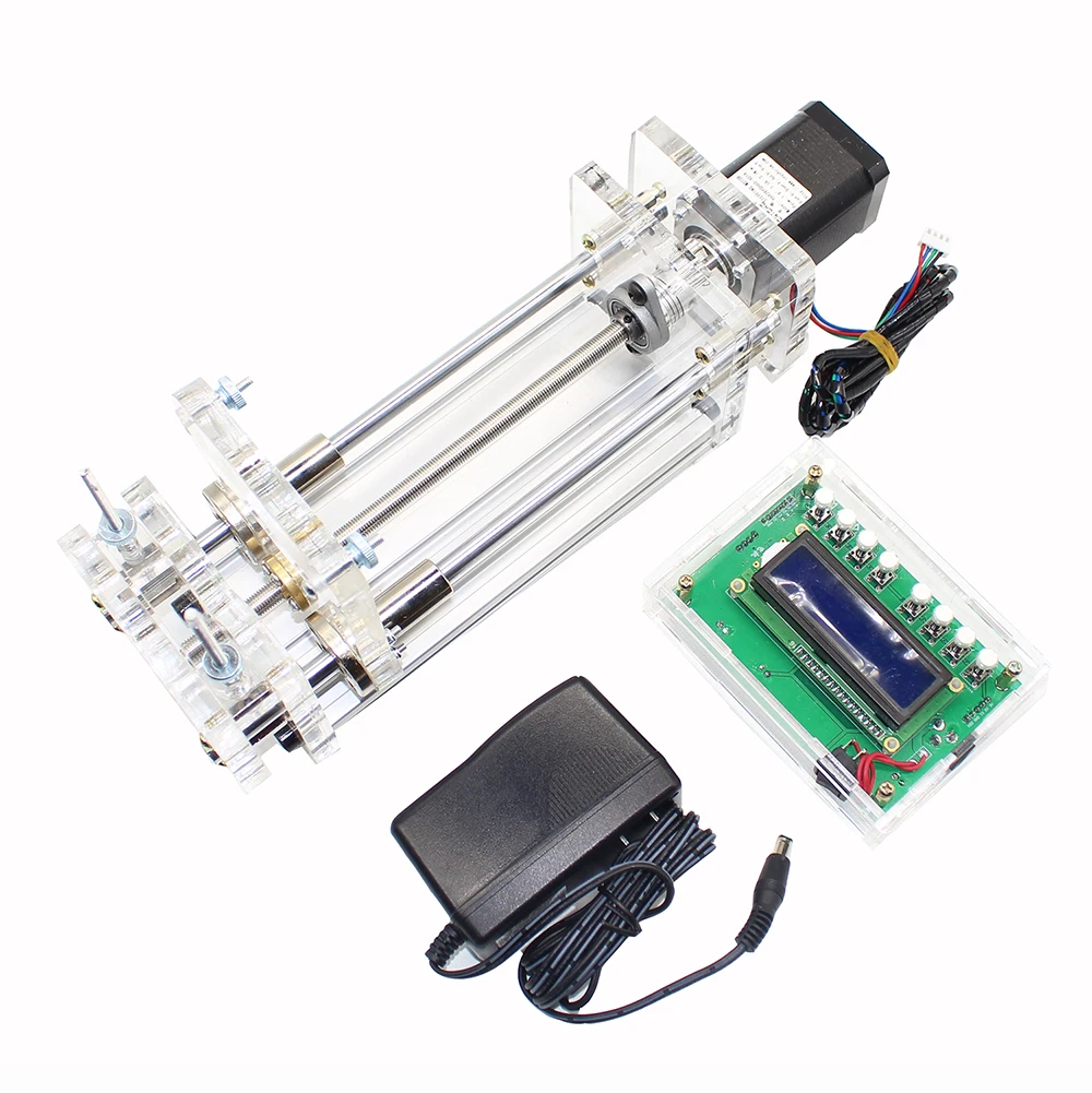 Настольный инжектор шприц пропеллер лабораторный микронасос дозатор клея 1 мл ~