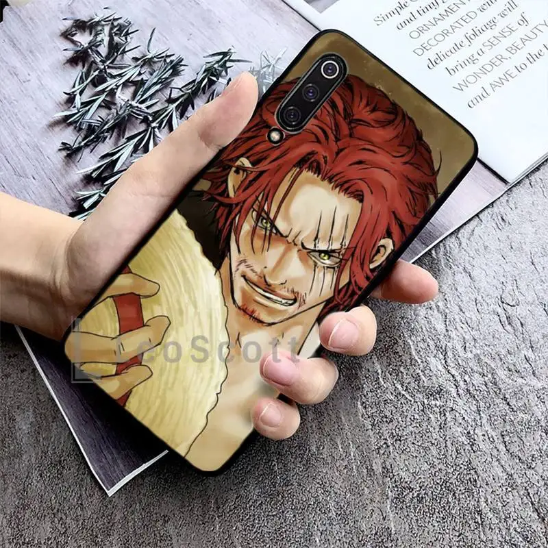 

One Piece Shanks Phone Case For Xiaomi Redmi 7 8 9t a3 9se k20 mi8 max3 lite 9 note 9s 10 pro