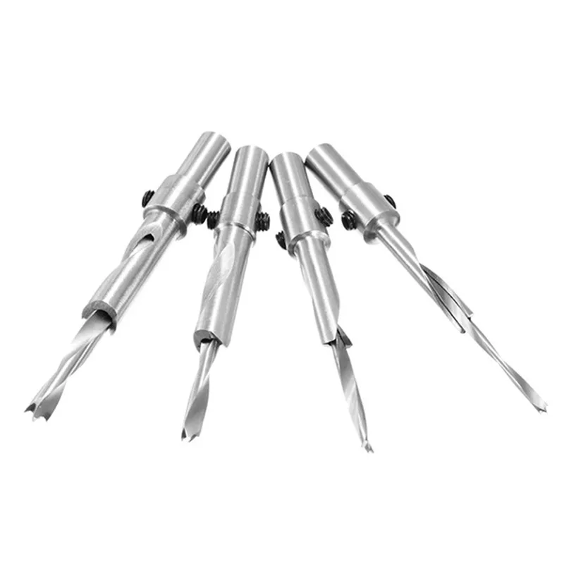 

1Pcs Sliver 3/4/5/6mm HSS Salad Drill Step Drill 10mm Shank Countersunk Head for Woodworking Drill Bit